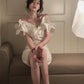 Birthday party dress luxury off shoulder dress       S5775