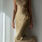 sexy V-neck long dress cross satin dress evening party dress       S5984