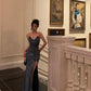 Sexy V-neck suspender dress for women, party dress    S5519