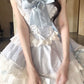 Wear pure desire design blue bow OP dress lolita puffy princess dress R1664
