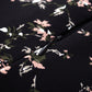 Dark pure desire niche irregular floral suspender skirt dress R0002