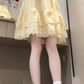 Gentle style flower sleeveless halter dress beautiful temperament waist A-line short skirt R0810