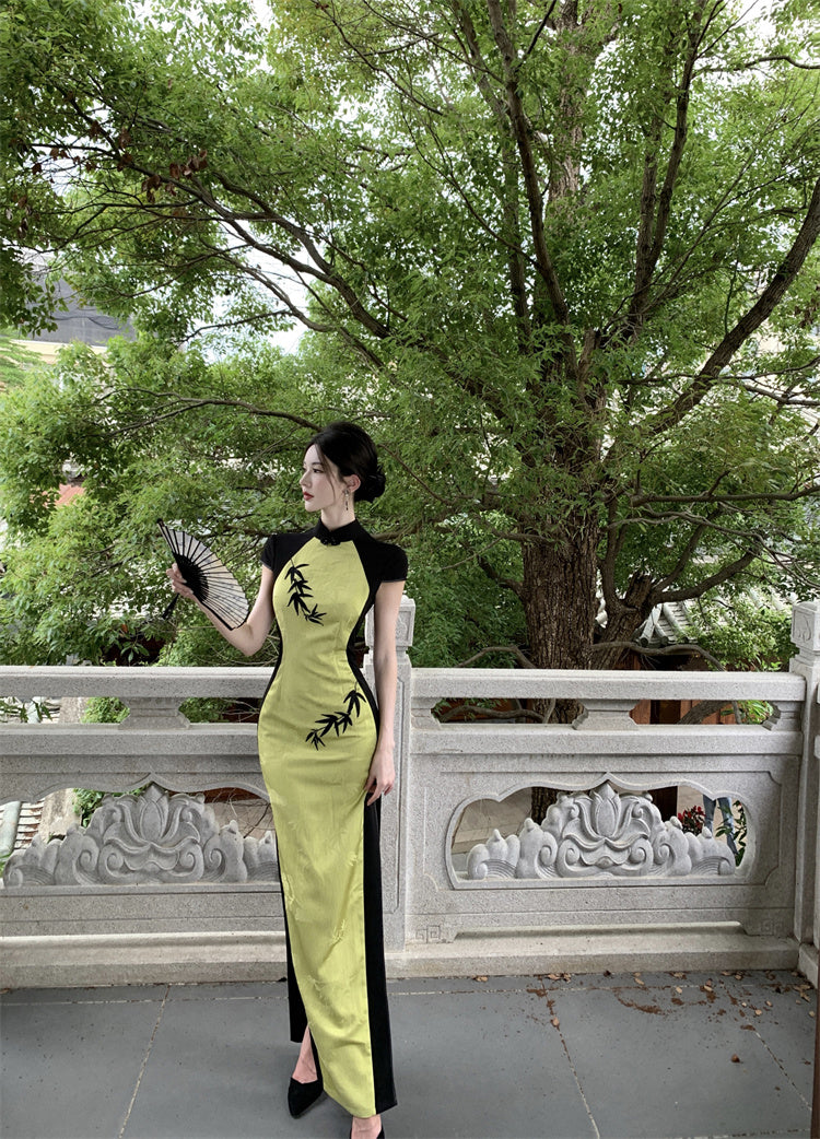 Small fresh cheongsam 2025 new style young temperament new Chinese style dress R1817