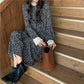 2025 new floral plus velvet dress bottoming skirt loose long skirt long skirt R1483