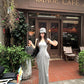 Suspender dress 2025 new style temperament figure-hugging waist slimming hip skirt R0570