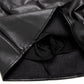 Black irregular skirt 2025 new hot girl style high waist slim a-line hip leather skirt short R0150