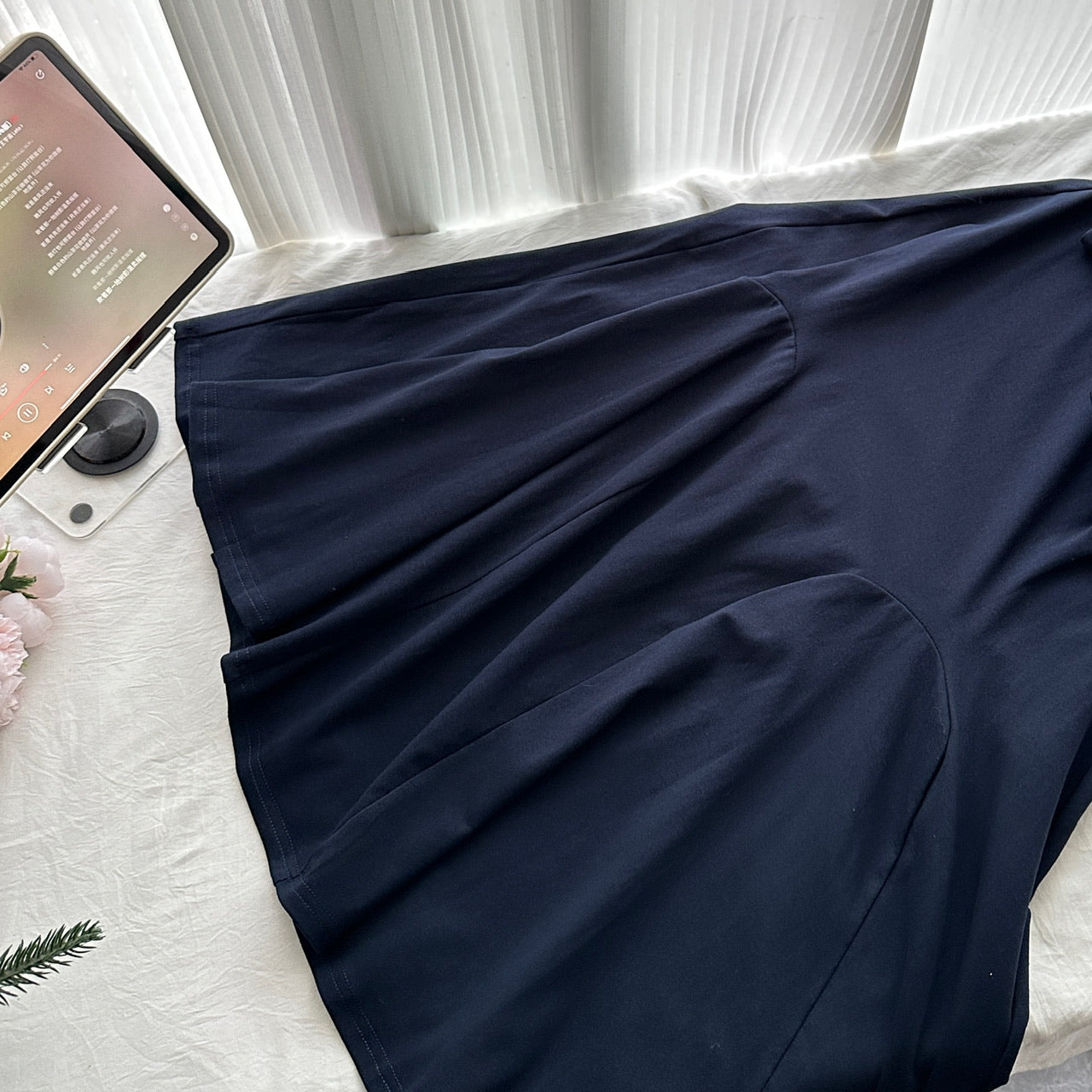 Short-sleeved square-neck dress summer 2025 new French waist slim long skirt R2180