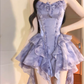 Tea break French sweet puffy suspender dress super fairy forest fairy dress high-end R1653