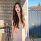 Sexy floral suspender dress mesh beautiful waist slim hip fishtail skirt R0513