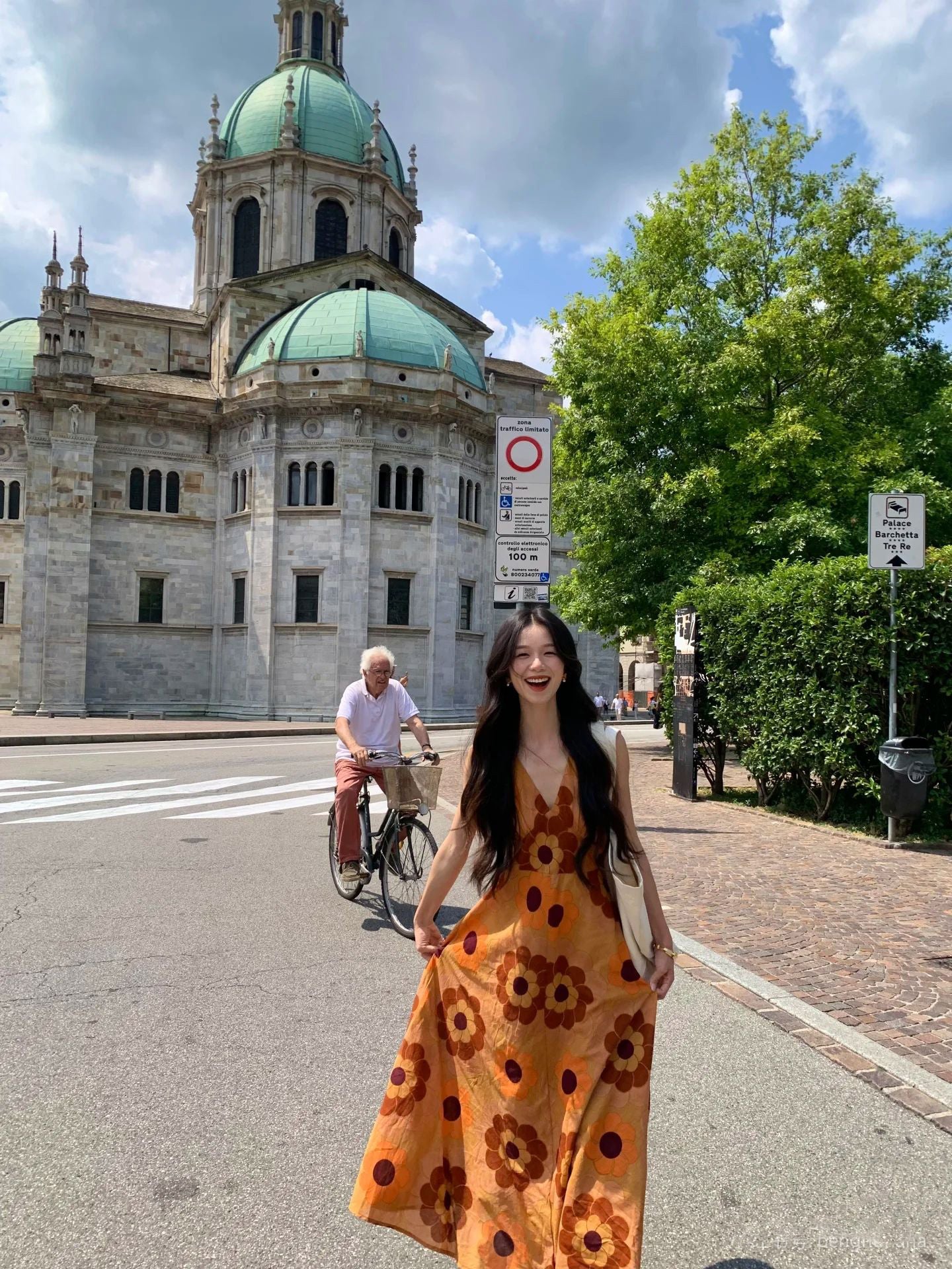 Island travel outfit holiday print dress bohemian beach dress R1562