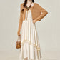 Improved ethnic holiday style new suspender dress temperament skirt R1962