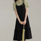 2025 new Chinese style improved cheongsam short-sleeved dress beautiful small skirt R1966