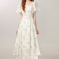 New Chinese style improved floral dress new summer daily commuting long skirt R1944