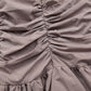 Pure desire retro hot girl style spaghetti strap suspender dress slim fit pleated splicing puffy skirt R3081