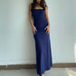 Temperament high-grade pure desire style suspender long skirt female summer new hip fishtail dress R3047