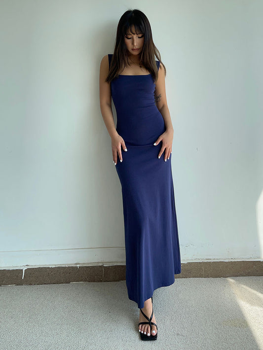 Temperament high-grade pure desire style suspender long skirt female summer new hip fishtail dress R3047