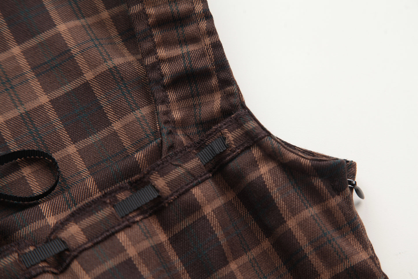 American retro college style dress square neck slim waist slimming all-match hip skirt R3084