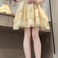 Gentle style flower sleeveless halter dress beautiful temperament waist A-line short skirt R0810