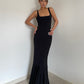 Sexy backless waisted hip dress hot girl slim fit show body holiday long dress R3076