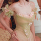 French gentle tube top fish bone dress dress fairy dress homecoming dress R5118