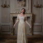 French retro palace heavy collection lace fishbone dress dress homecoming dress R5120