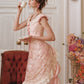 French palace style design niche heavy fishbone dress homecoming dress R5159