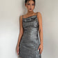 Flash suspender dress sexy hot girl evening holiday short skirt R3072