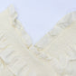 French bubble short sleeves one-shoulder dress retro sweet first love gentle long dress R0145