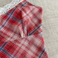 Tea break French plaid suspender dress 2025 new lace temperament long dress R0051
