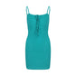 Super figure showing red hip tight dress sexy female summer lace waist hot girl pure desire R3034