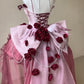 Noble and elegant plum red lolita dress light lo princess on the run beautiful fairy short skirt R1672