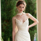 French romantic pure white design tube top dress custom fabric niche high-end homecoming dress R5141