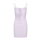 Super figure showing red hip tight dress sexy female summer lace waist hot girl pure desire R3034