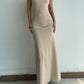 Temperament high-grade pure desire style suspender long skirt female summer new hip fishtail dress R3047