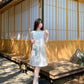Sleeveless dress for women new style gentle style niche design a beautiful small skirt R0773