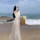 A Line Tulle Long Stunning Evening Gown Party Prom Dress       S7264