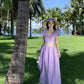 A Line Purple Long Stunning Evening Gown Party Prom Dress       S7288