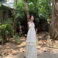 A Line White Long Stunning Evening Gown Party Prom Dress       S7272