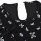 Black new Chinese dress 2025 new niche design long skirt high-end temperament cheongsam skirt R0112