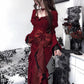 Lolita fishtail skirt elegant slim fit sister birthday evening dress lolita R1683