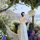 Temperamental high-end dress gentle style beautiful embroidered dress R0648