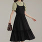 2025 new Chinese style improved cheongsam short-sleeved dress beautiful small skirt R1966