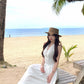 Temperament pink v-neck lace sleeveless dress pretty little skirt R0620