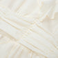 Gentle style 2025 new spring and autumn waist fairy long-sleeved dress R0034