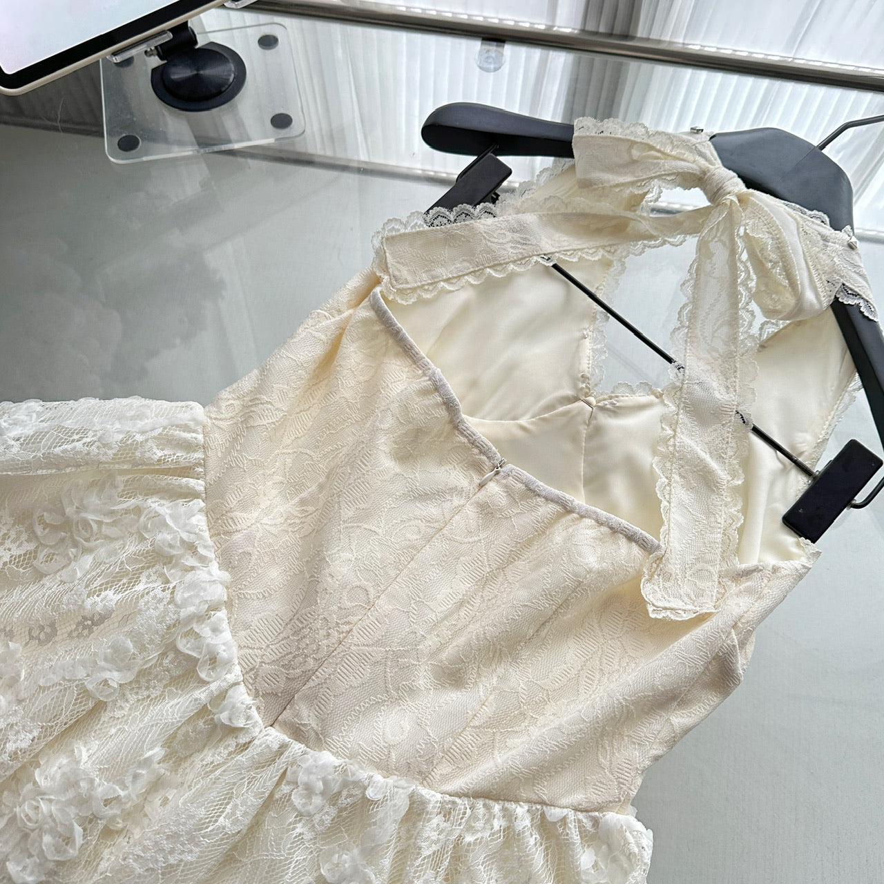 2025 new pure desire style slim bow dress R2119