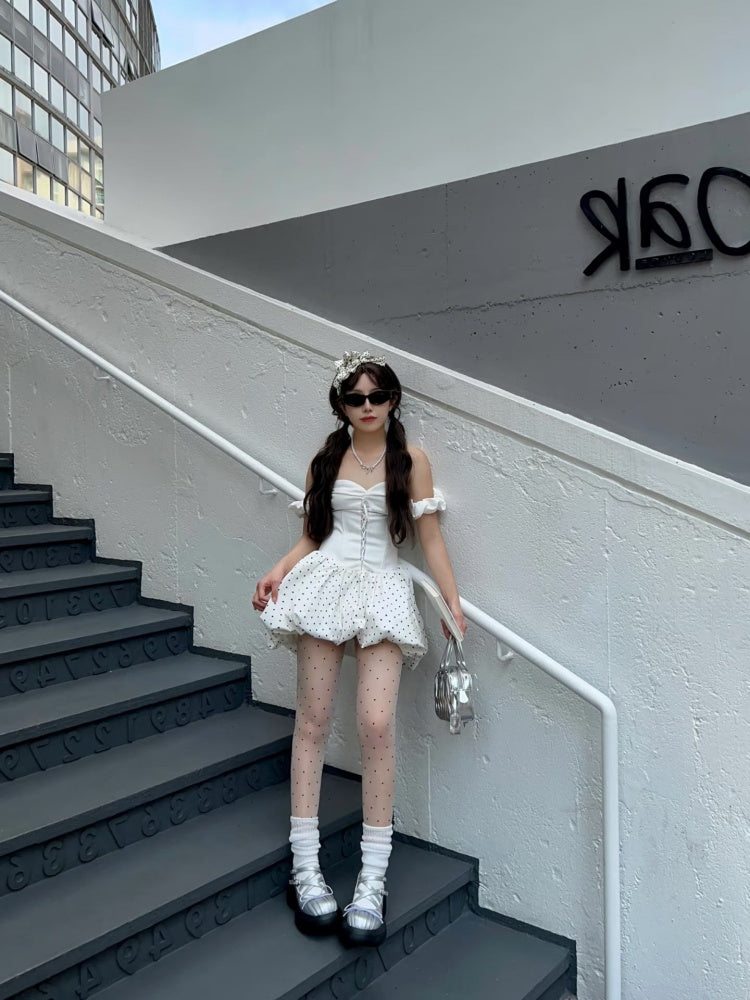 French pure sexy one shoulder tube dress female 2025 summer waist homecoming dress R3023