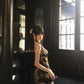 Retro slit new Chinese dress women's summer new cheongsam hip skirt waist skirt homecoming dress R3017