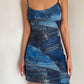 American style dopamine hot girl double layer high elastic hip skirt slim suspender skirt short skirt R3027