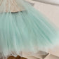 Mesh suspender dress 2025 new lace splicing long skirt high-end skirt R2169