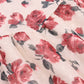 Floral suspender skirt 2025 new pure romantic slim rose dress R0019